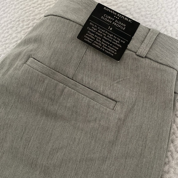 NWT Banana Republic Sloane Pant, Curvy Fit - Picture 1 of 5